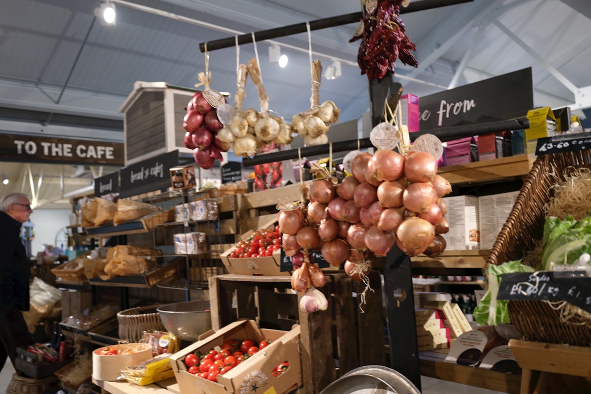 Fresh seasonal ingredients and herbs