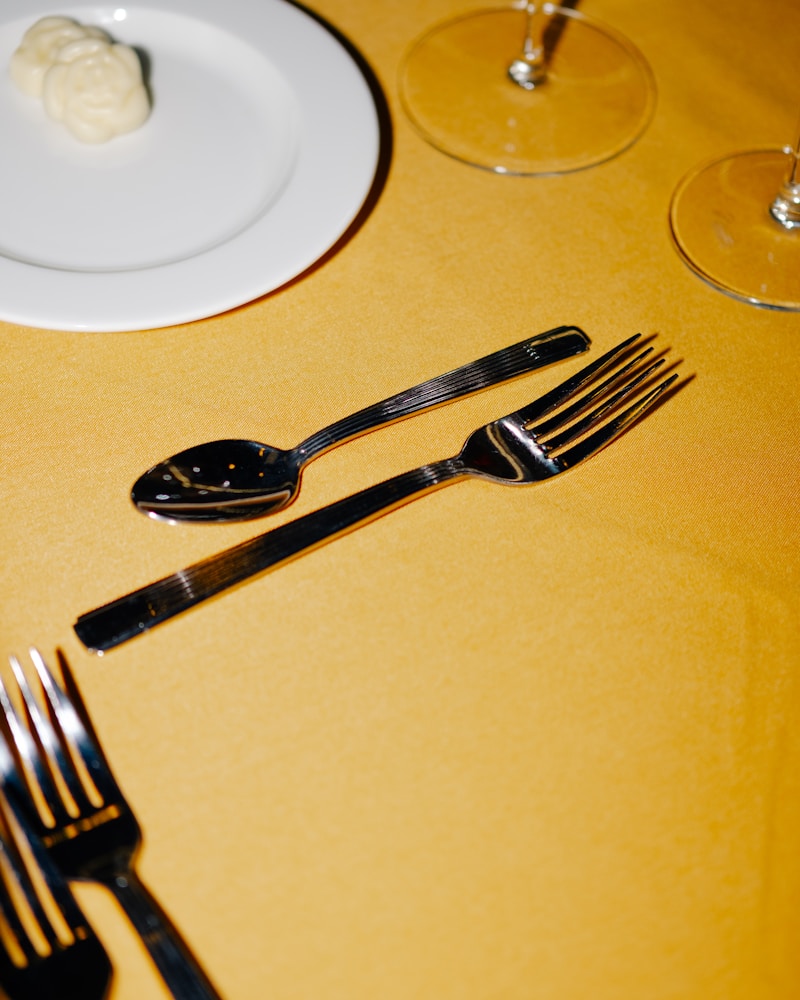 Elegant starter appetiser fine dining